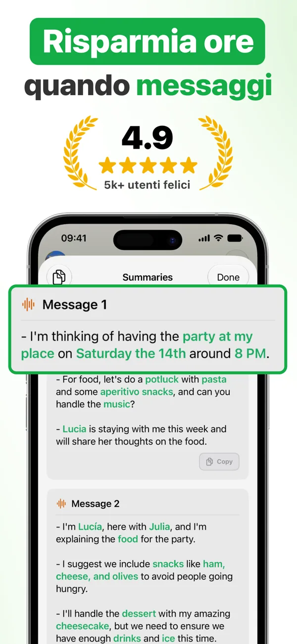 Matt Transcriber: 4,9 stelle su App Store e oltre 5.000 utenti felici